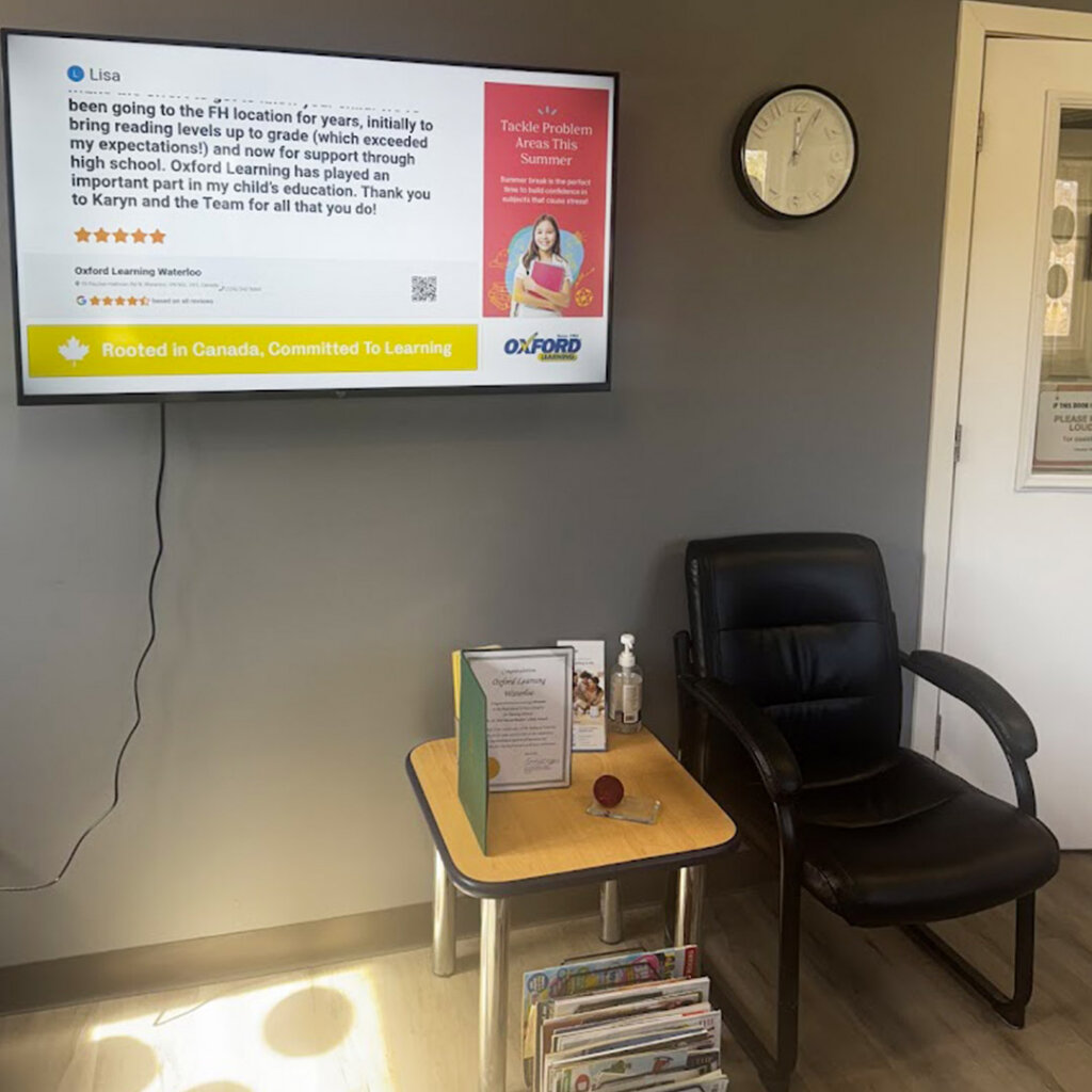 Oxford Learning Waterloo Waiting Area Two