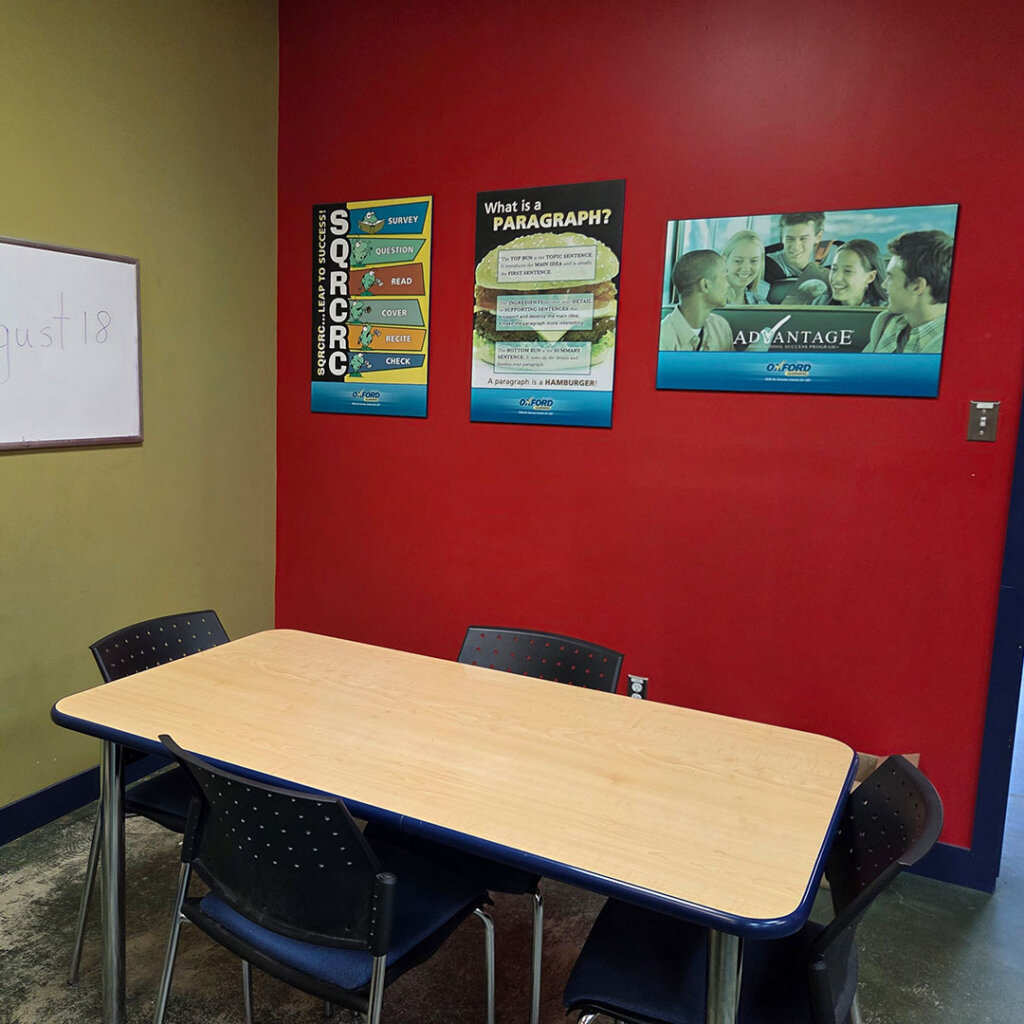 Oxford Learning Winnipeg Teaching Area
