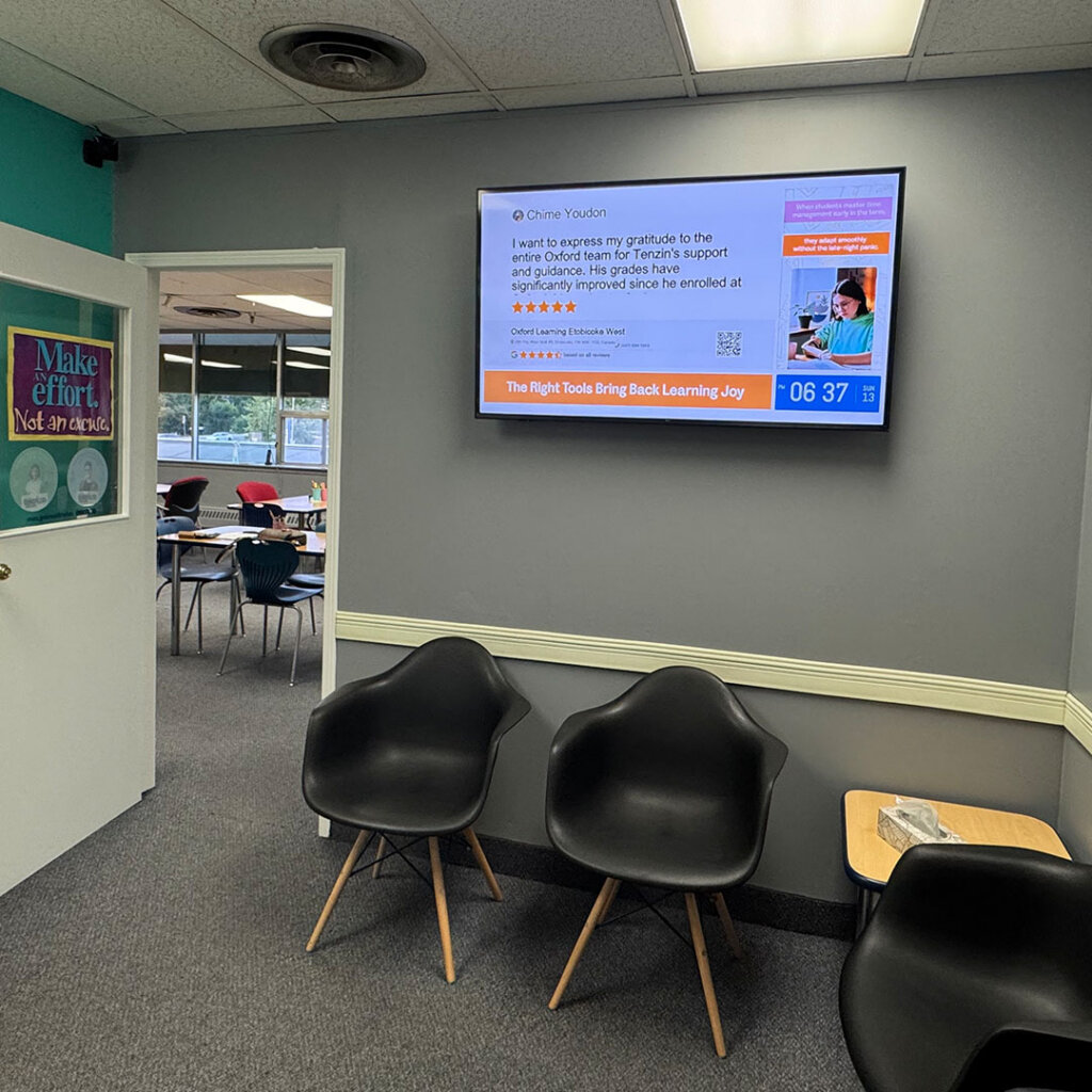 Oxford Learning Etobicoke West Lobby